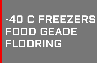 minus 40 degree freezers food grade epoxy PU flooring