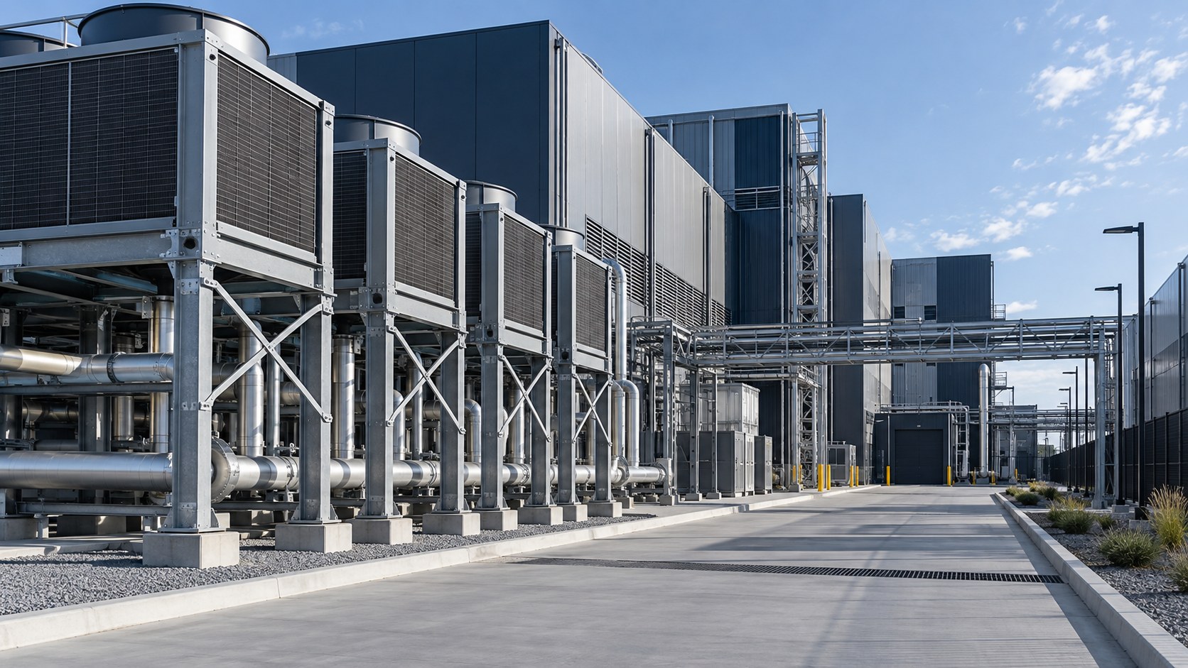 Illustrative data centres infrastructure