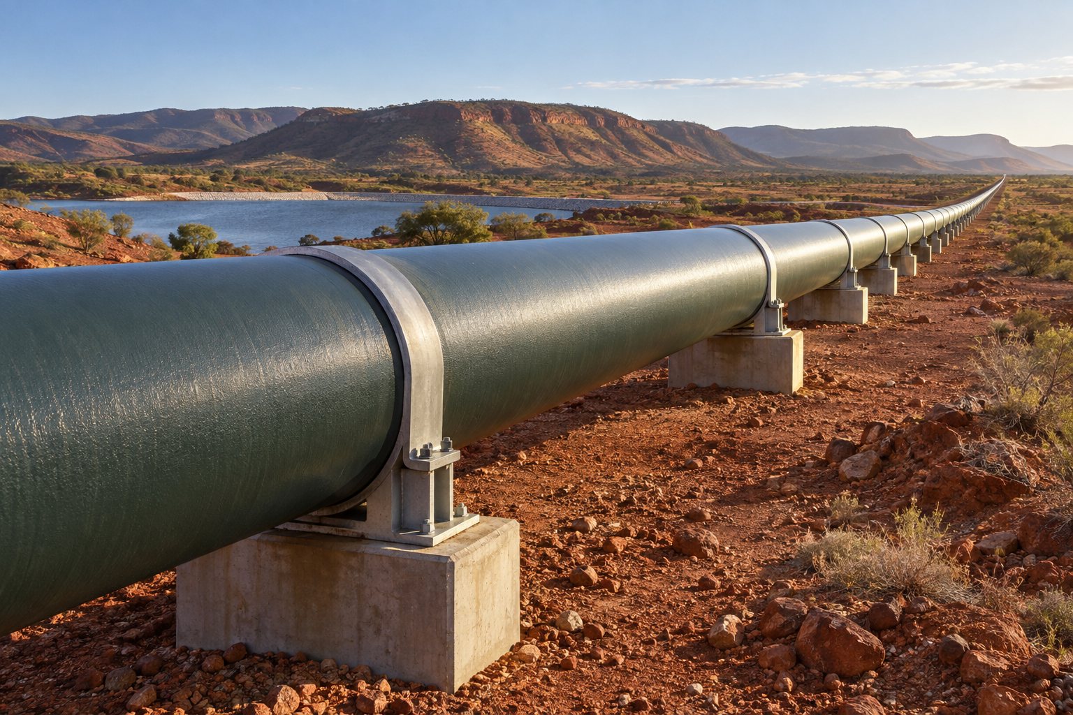 Mining Pipelines illustrative scene