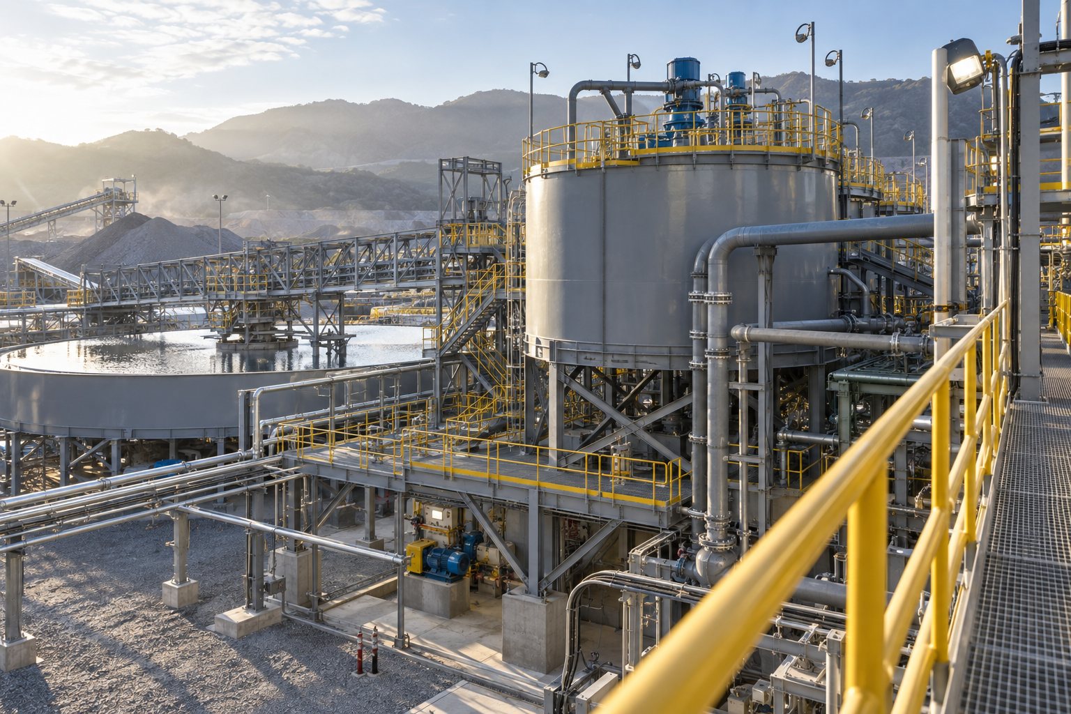 Mineral Processing Plants illustrative scene